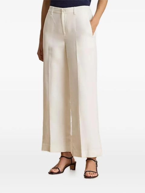 Lauren Ralph Lauren wide-leg cropped trousers - Neutrals - zdjęcie produktu nr 1