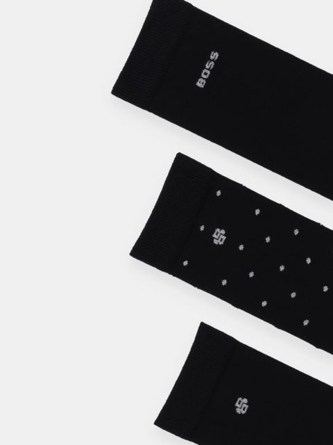 BOSS skarpetki 4-pack kolor czarny 50546742 - zdjęcie produktu nr 2