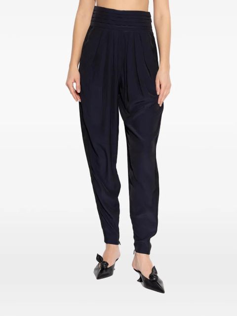 Lanvin high-waisted tapered trousers - Black
