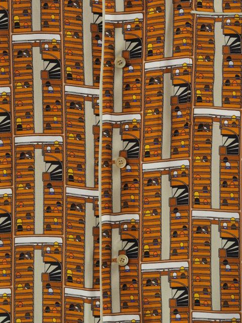 Burberry Bus pajama top - Orange - zdjęcie produktu nr 2