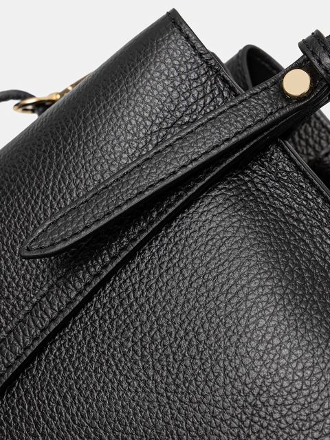 Answear.LAB torebka skórzana kolor czarny