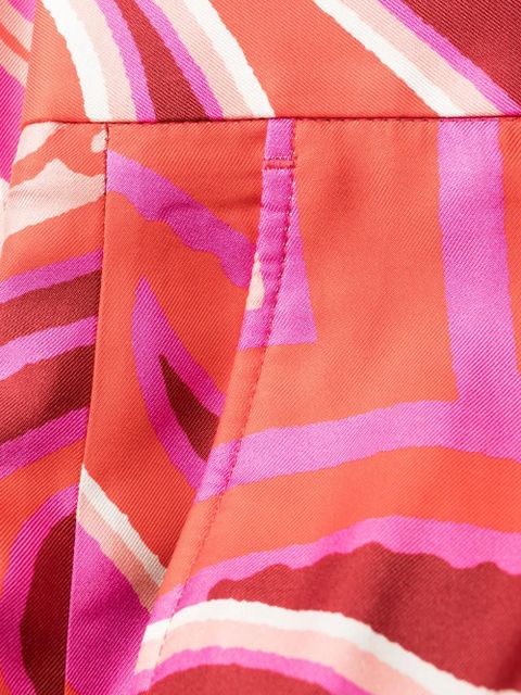 ETRO all-over graphic-print shorts - Pink