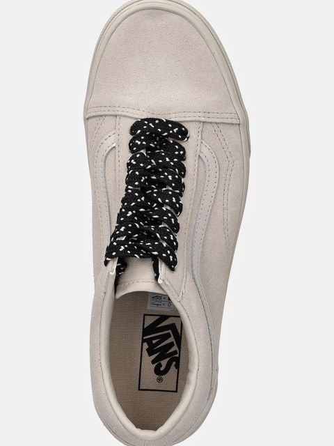 Vans tenisówki zamszowe Old Skool kolor beżowy VN000D9YTUP1