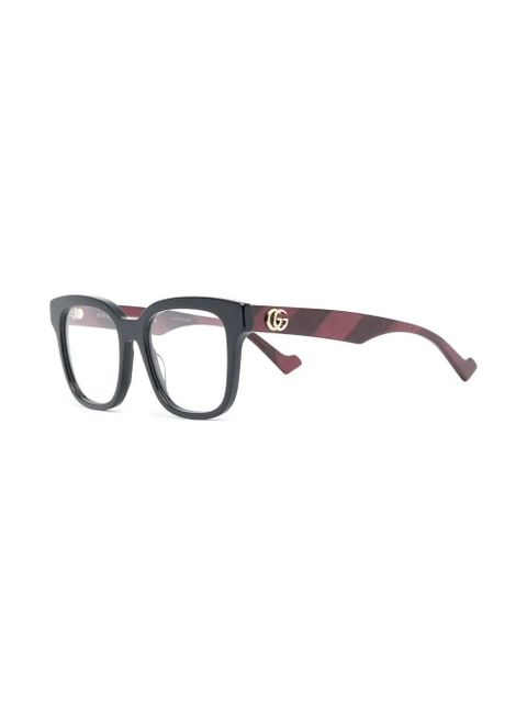 Gucci Eyewear square-frame optical glasses - Black
