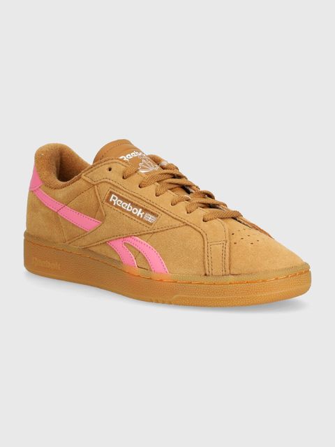 Reebok Classic sneakersy zamszowe Club C kolor brązowy 100206242 - zdjęcie produktu nr 1