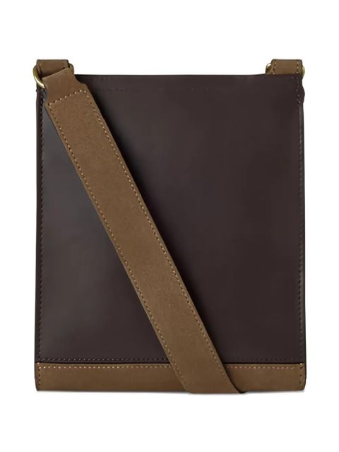 Mulberry small Antony suede flap cross body bag - Brown