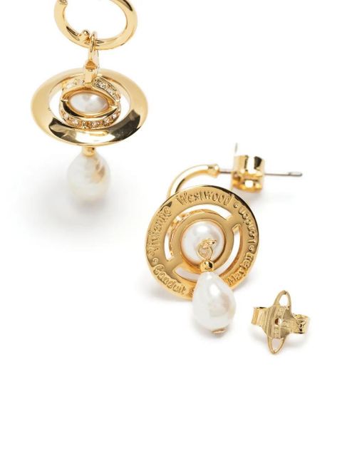 Vivienne Westwood Orb drop earrings - Gold - zdjęcie produktu nr 2