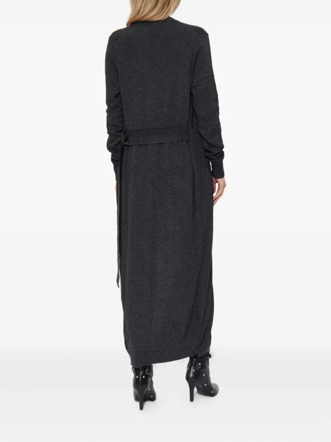 ISABEL MARANT belted buttoned cardigan - Grey