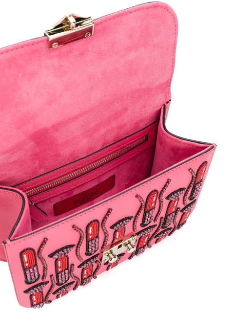 Valentino Garavani Glam Lock shoulder bag - Pink