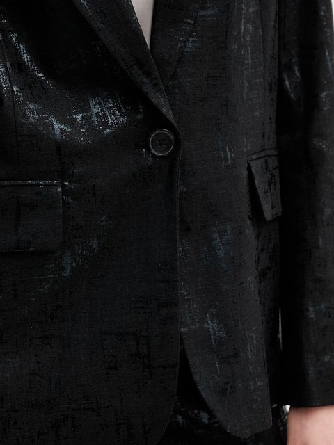 Silvian Heach marynarka z dodatkiem lnu KHUTLO