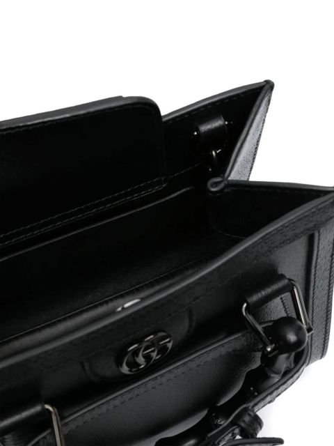 Gucci mini Diana leather tote bag - Black