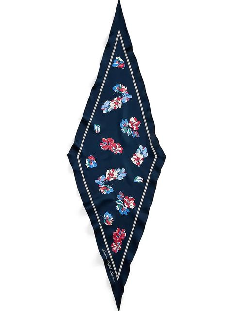 Lauren Ralph Lauren szalik damski jedwabny - zdjęcie produktu nr 1