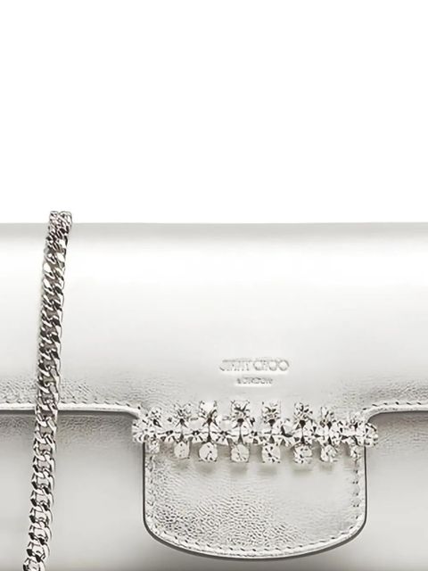 Jimmy Choo Bing clutch bag - Silver - zdjęcie produktu nr 2