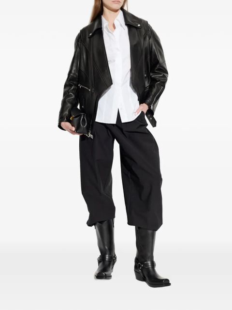 Givenchy zip-up lambskin jacket - Black - zdjęcie produktu nr 2