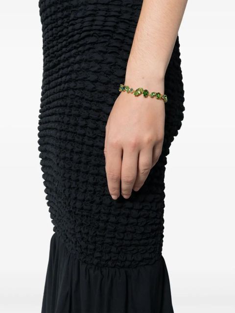 Swarovski Gema crystal-embellished bracelet - Gold - zdjęcie produktu nr 2