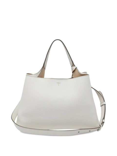 Tod's carabiner leather tote bag - White - zdjęcie produktu nr 2