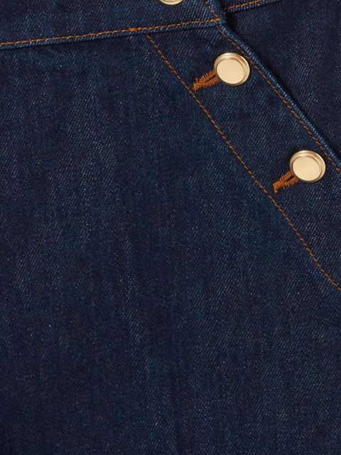 Claudie Pierlot button-detailed jeans - Blue