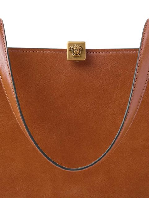 Versace Severine leather tote bag - Brown