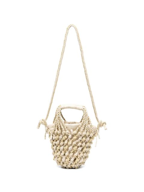 Alysi knot-detail bucket bag - Neutrals - zdjęcie produktu nr 1