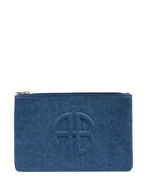 ANINE BING Lili clutch bag - Blue - zdjęcie produktu nr 1