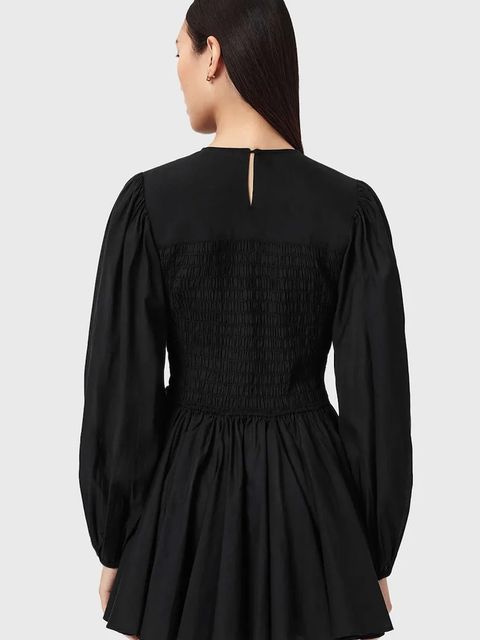 AllSaints sukienka rozkloszowana bawełniana CHIA - zdjęcie produktu nr 1