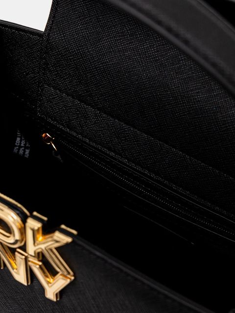 Dkny torebka skórzana FOSTER kolor czarny R52D1L92