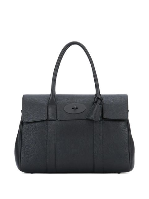Mulberry Bayswater leather tote bag - Black - zdjęcie produktu nr 1
