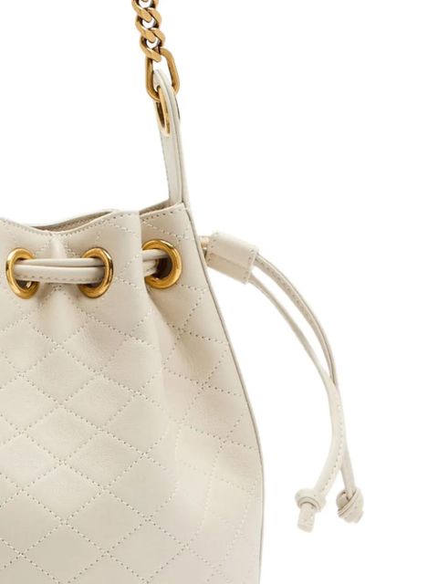 Saint Laurent Cassandre bucket bag - White - zdjęcie produktu nr 2