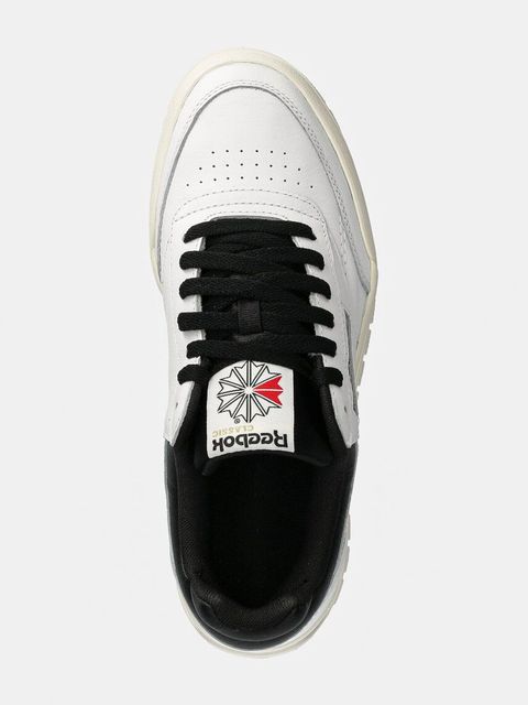 Reebok Classic sneakersy skórzane Club C Megacourt kolor biały 100201238