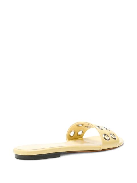 Proenza Schouler Grommet sandals - Yellow