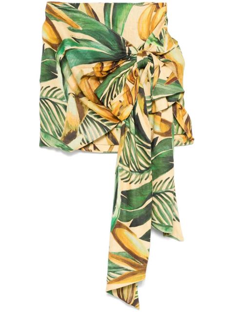 FARM Rio Bananart mini skirt - Yellow - zdjęcie produktu nr 1