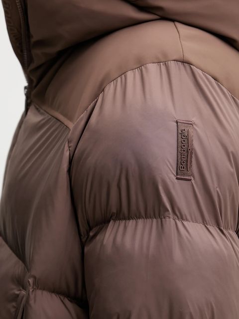 Bomboogie kurtka NAGOYA kolor brązowy zimowa GW7524TNF5 - zdjęcie produktu nr 2