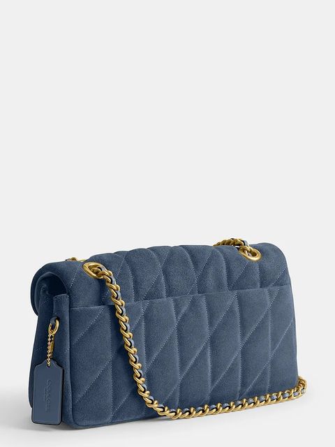 Coach torebka zamszowa Tabby