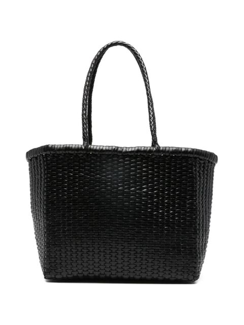 DRAGON DIFFUSION small braided-handle tote bag - Black - zdjęcie produktu nr 1