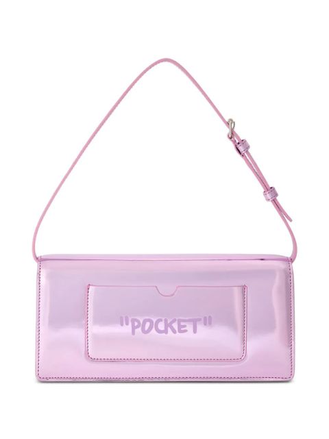 Off-White Jitney 1.0 embossed shoulder Bag - Pink - zdjęcie produktu nr 2