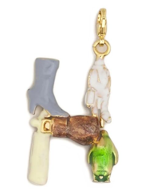 Marni Alphabet "H" charm pendant - Gold - zdjęcie produktu nr 1