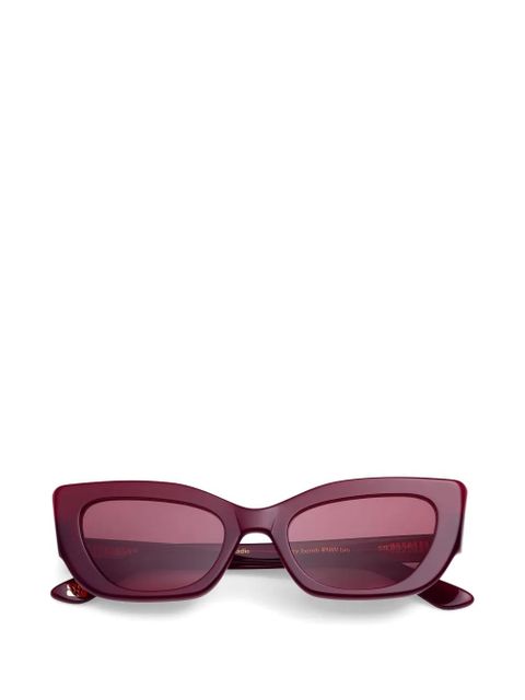 GANNI x Ace & Tate Sadie sunglasses - Red