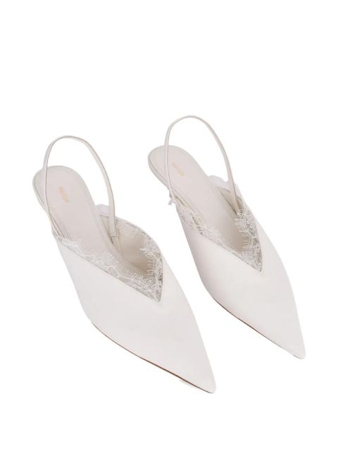 NEOUS slingback heeled pumps - White - zdjęcie produktu nr 2