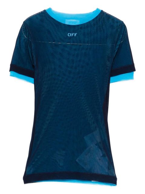 Off-White mesh top - Blue