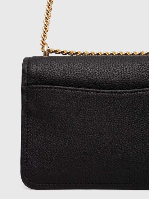 MICHAEL Michael Kors torebka skórzana kolor czarny 32T4GC7C1T