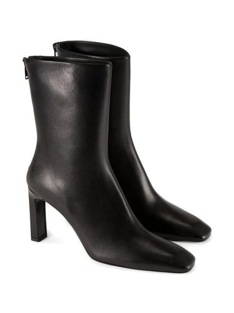 TOTEME square-toe ankle boots - Black - zdjęcie produktu nr 2