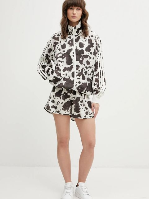 adidas Originals bluza damska kolor brązowy wzorzysta KA2683 - zdjęcie produktu nr 2