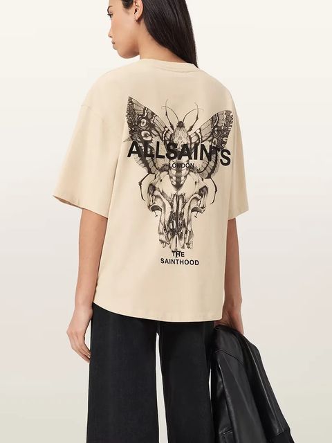 AllSaints t-shirt bawełniany HALIS