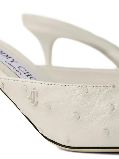 Jimmy Choo 65mm Vivi mules - Neutrals