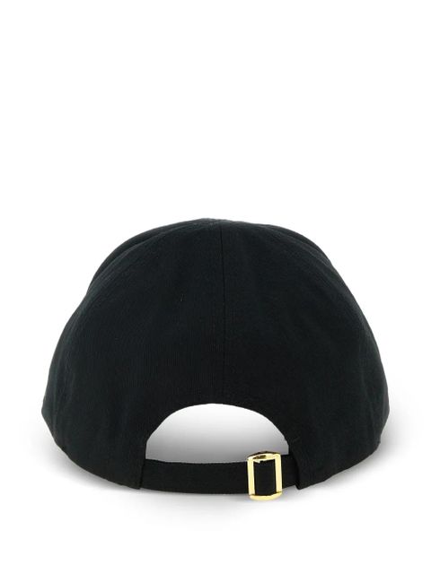 PINKO embroidered logo cap - Black