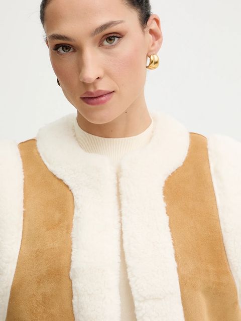 Morgan bezrękawnik kolor brązowy przejściowy VPIPO