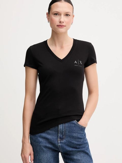 Armani Exchange t-shirt bawełniany - zdjęcie produktu nr 1