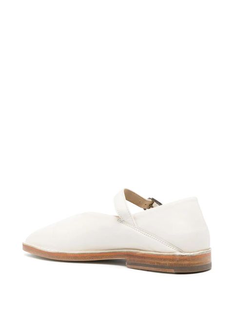 LEMAIRE square-toe ballet flats - White - zdjęcie produktu nr 2