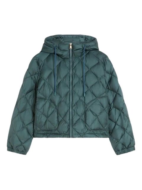 Weekend Max Mara quilted hooded jacket - Green - zdjęcie produktu nr 1