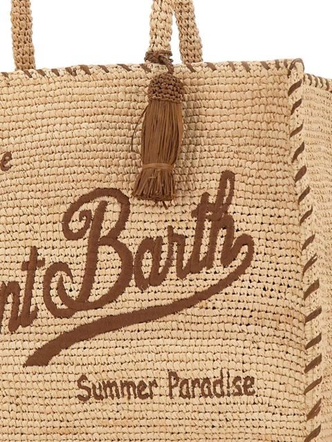 MC2 Saint Barth Vanity Raffia tote bag - Neutrals